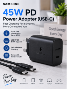 Samsung 45W PD Power Adapter (USB-C)