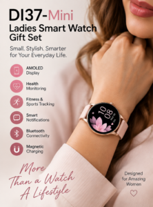Di37-Mini Ladies Smart Watch Gift Set