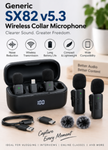 Generic SX82 v5.3 Wireless Collar Microphone