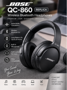 Bose QC-860 Replica Wireless Bluetooth Headphones