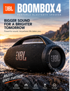JBL Boombox 4 Portable Bluetooth Speaker