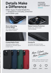 Nillkin Super Frosted Shield Pro Phone Protection Case