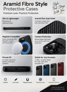 Aramid Fibre Style Protective Cases