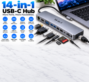 14-in-1 USB Hubs