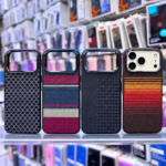 Carbon Fiber Pattern Tribal Matte MagSafe Phone Case
