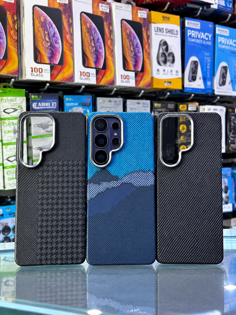 Carbon Fibre Style Protective Cases