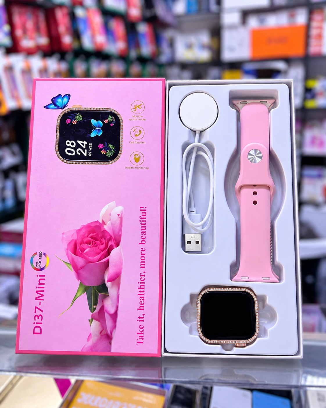Di37-Mini Ladies Smart Watch Gift Set Di37-Mini Ladies Smart Watch Gift Set