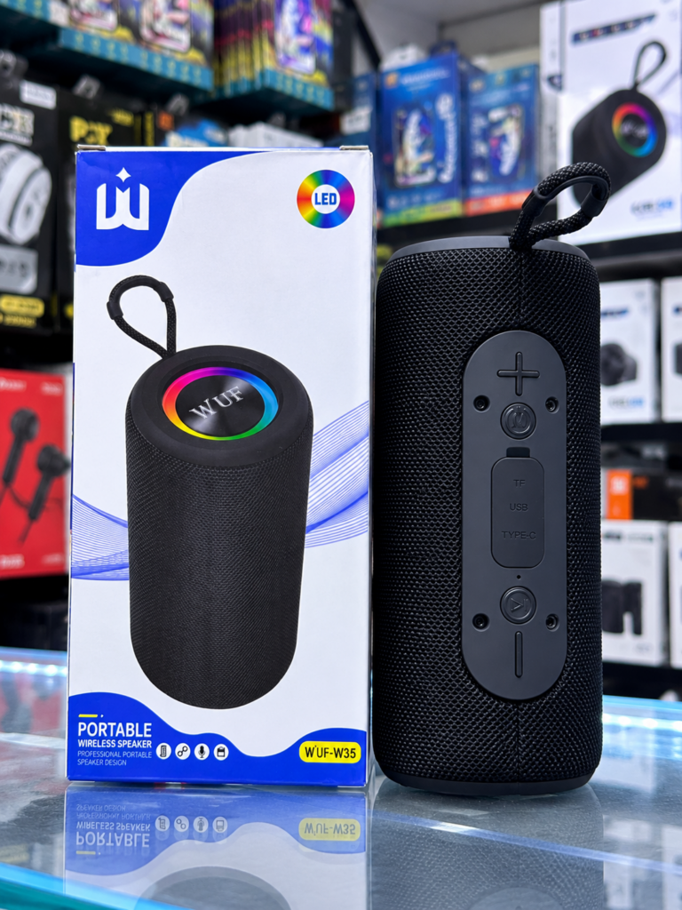 WUF-W35 Professional Portable LED Wireless Bluetooth Speaker