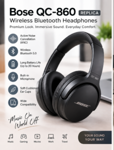 Bose QC-860 Replica Wireless Bluetooth Headphones