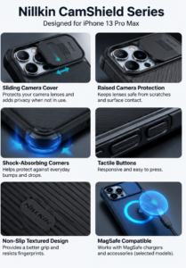 iPhone 13 pro Max Nilkin cases