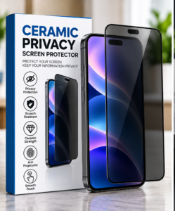 Ceramic Privacy Screen Protector: Clear Protection and Better Screen Privacy