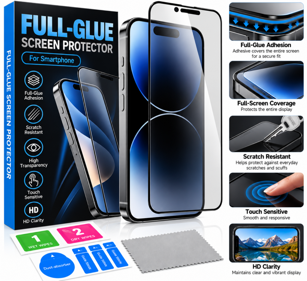 Full Glue Screen Protector