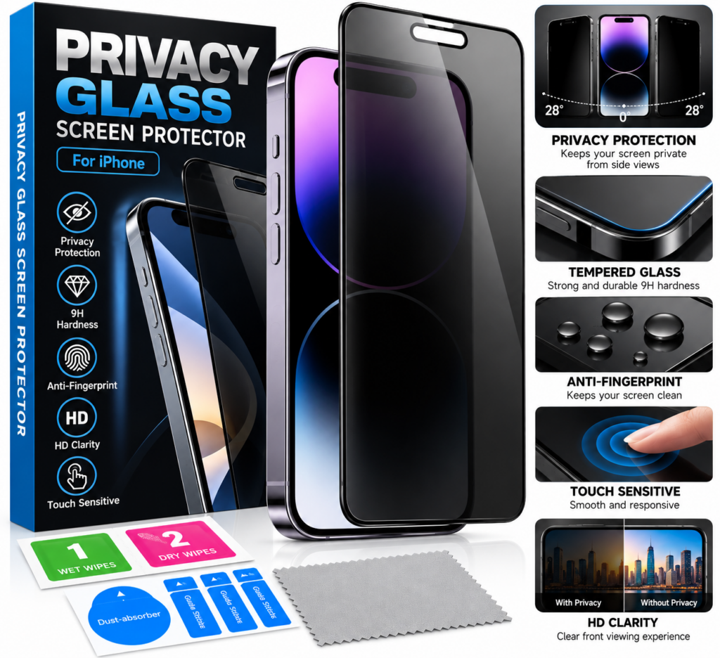 Privacy Glass Screen Protector