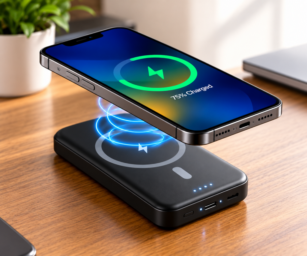 Wireless 5000mAh Power Bank
