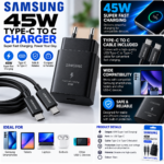 Samsung 45W Type C to C Charger