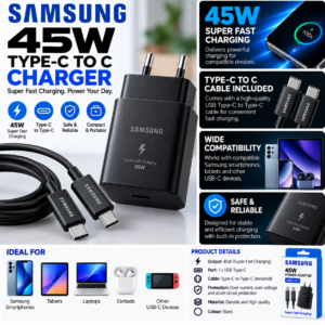 Samsung 45W Type C to C Charger