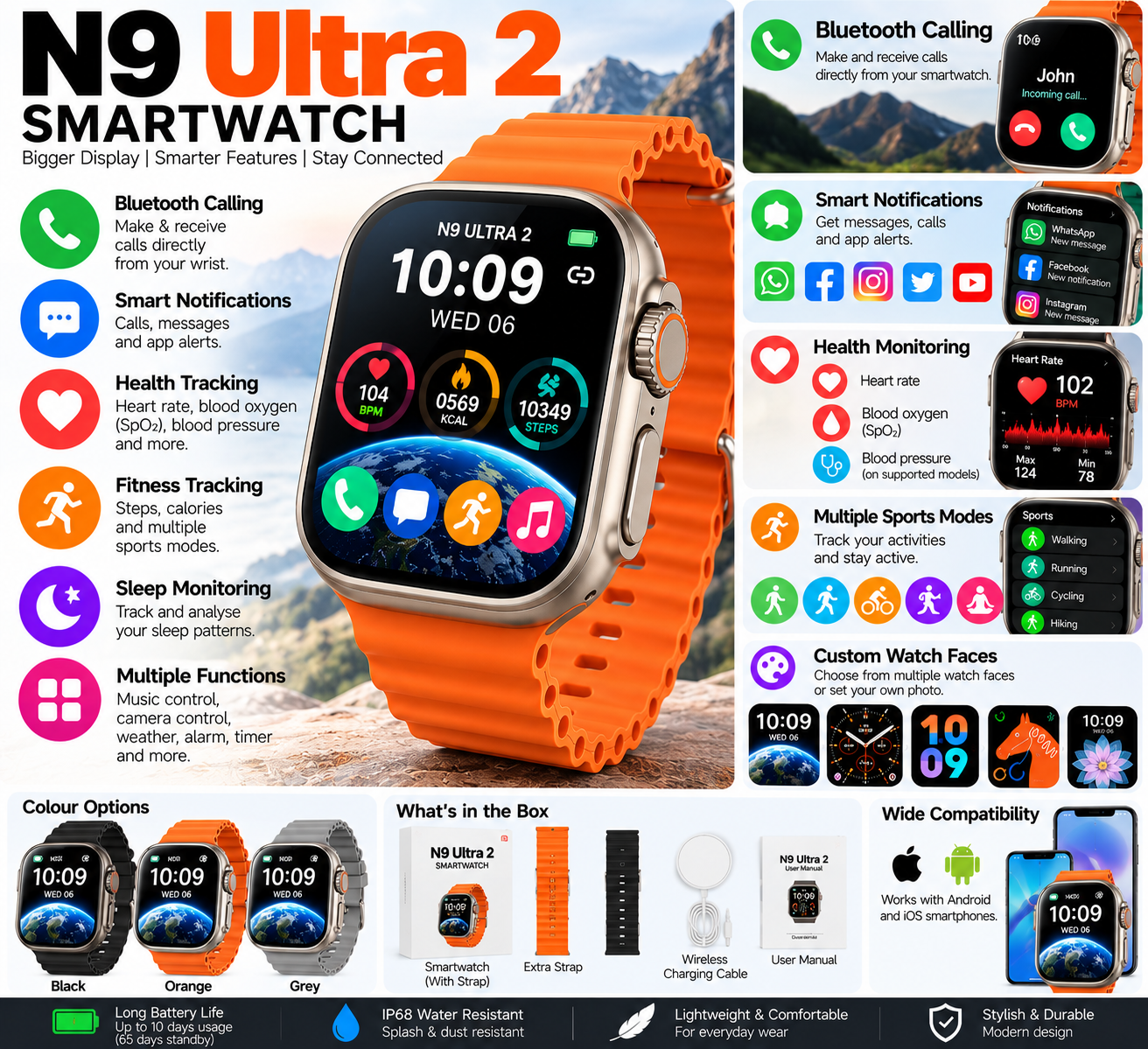 N9 Ultra 2 Smartwatch N9 Ultra 2 Smartwatch