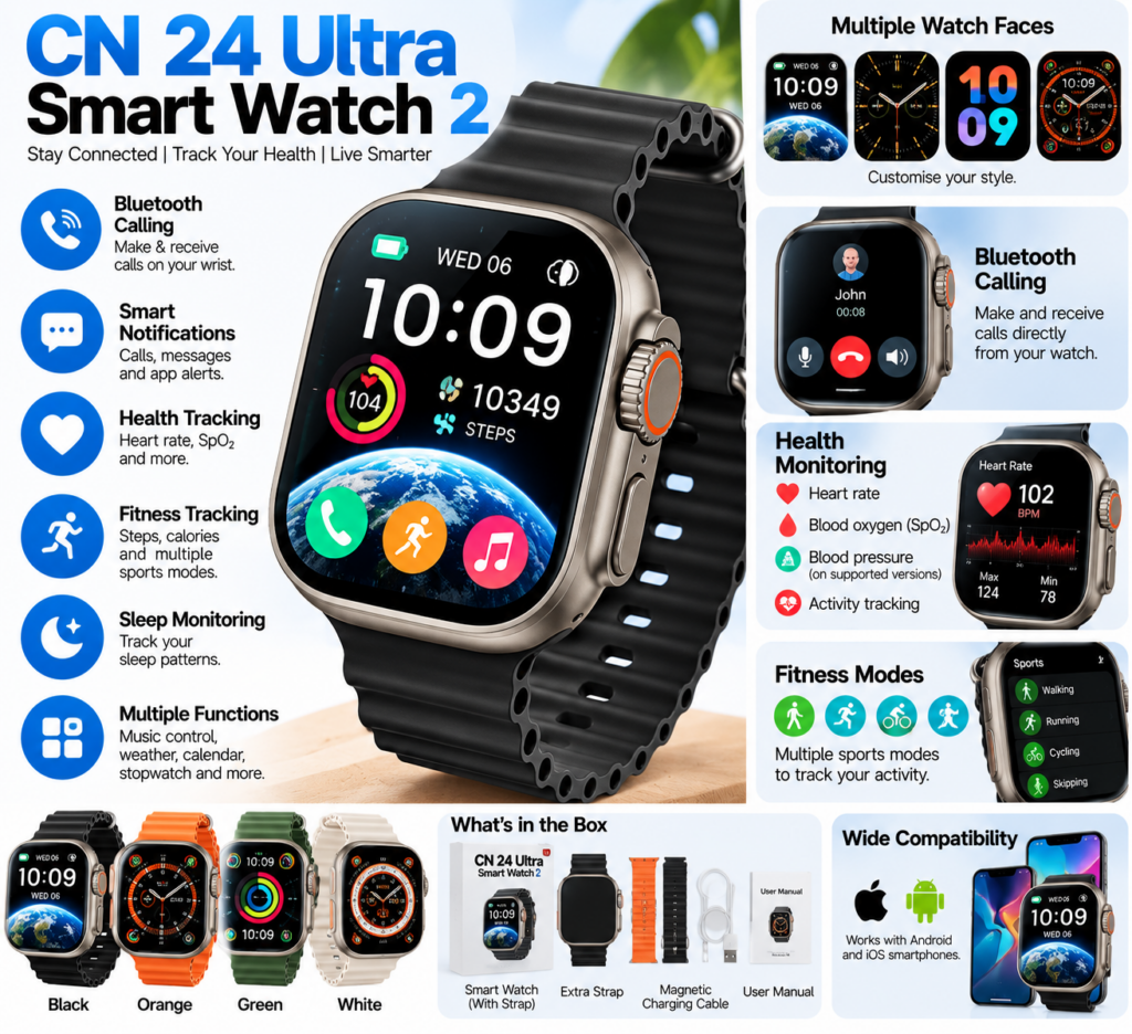 CN 24 Ultra Smart Watch 2