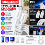 Kingleen Type C to C Charger